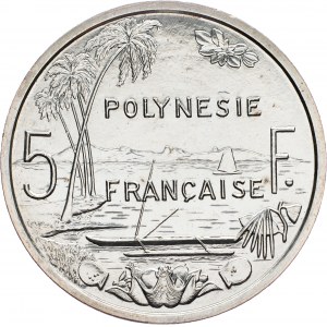 French Polynesia, 5 Francs 1979, PIEFORT