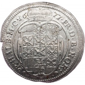 Germany, 1/6 Thaler 1677