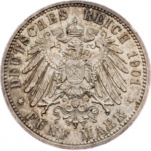 Germany, 5 Mark 1901