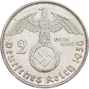 Germany, 2 Mark 1936