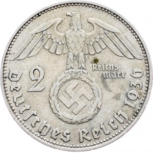 Germany, 2 Mark 1936