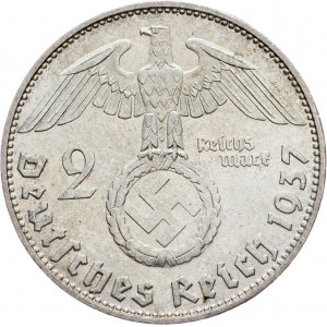 Germany, 2 Mark 1937