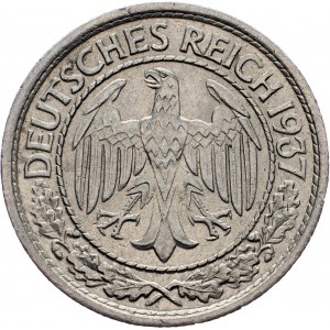 Germany, 50 Pfennig 1937
