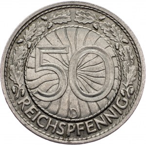 Germany, 50 Pfennig 1937