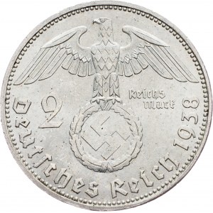 Germany, 2 Mark 1938