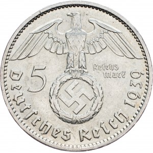 Germany, 5 Mark 1939