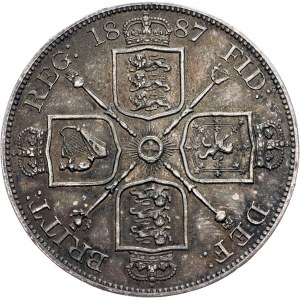 Great Britain, 2 Florins 1887