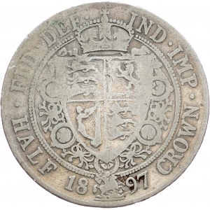 Great Britain, 1/2 Crown 1897, London