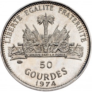 Haiti, 50 Gourdes 1974, San Francisco