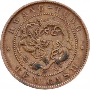 China, 10 Cash 1900-1906, Kwang Tung