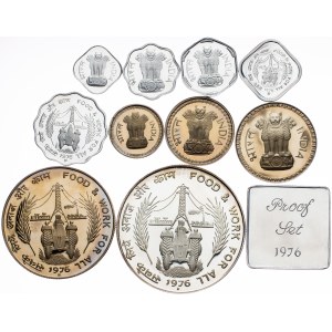 India, Mint set 1976