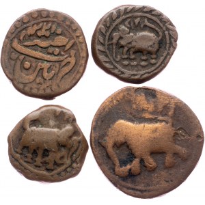 India - Lots, Lot of 4 pcs