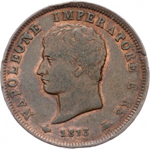 Italy, 1 Soldo 1813, M
