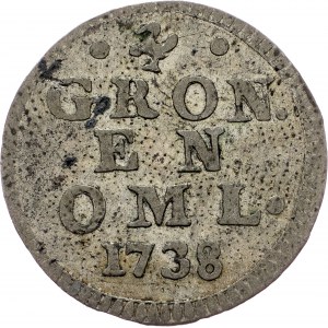 Netherlands, 1 Stuiver 1738