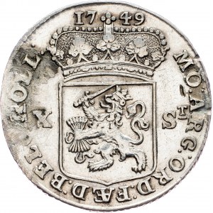 Netherlands, 10 Stuivers 1749