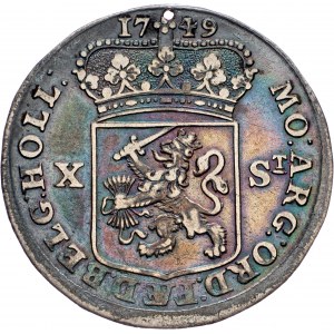 Netherlands, 10 Stuivers 1749