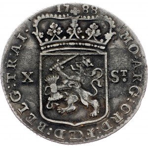Netherlands, 10 Stuivers 1788, Utrecht