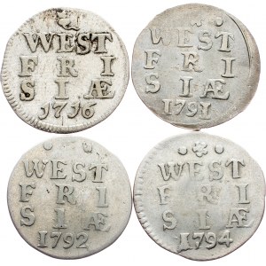 Netherlands - Lots, Lot of 4 pcs