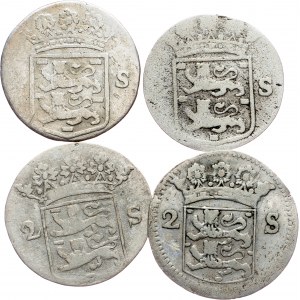Netherlands - Lots, Lot of 4 pcs