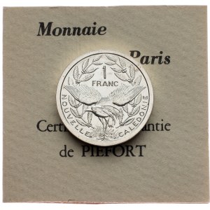 New Caledonia, 1 Franc 1979, PIEFORT