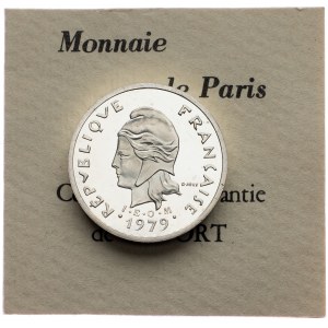 New Caledonia, 10 Francs 1979, PIEFORT