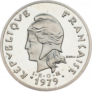 New Hebrides, 20 Francs 1979, PIEFORT