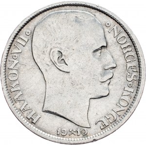 Norway, 1 Krone 1910, Kongsberg