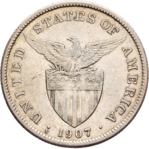 Philippines, 1 Peso 1907