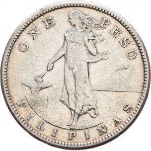 Philippines, 1 Peso 1907