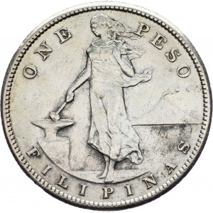 Philippines, 1 Peso 1908, San Francisco