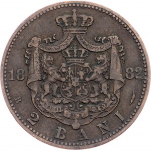 Romania, 2 Bani 1882, Bucharest