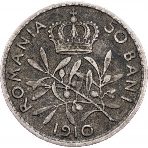 Romania, 50 Bani 1910