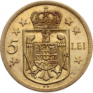 Romania, 5 Lei 1930, Birmingham