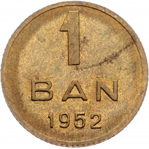 Romania, 1 Ban 1952