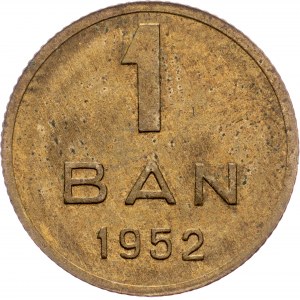 Romania, 1 Ban 1952