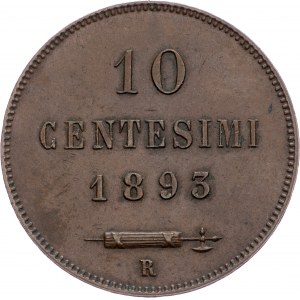 San Marino, 10 Centesimi 1893