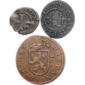 Spain, Lot of 3pcs