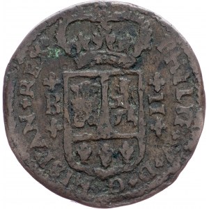 Spain, 2 Maravedis 1718-1720