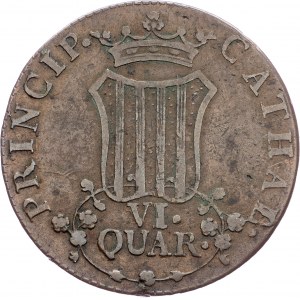 Spain, 6 Quartos 1814, Barcelona