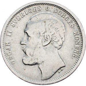 Sweden, 1 Krona 1875