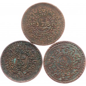 Tibet, Lot of 3pcs