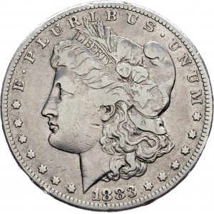USA, Morgan Dollar 1883, San Francisco