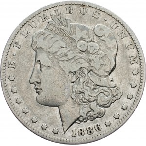 USA, Morgan Dollar 1886, New Orleans