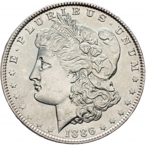 USA, Morgan Dollar 1886, Philadelphia