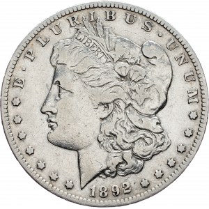 USA, Morgan Dollar 1892, San Francisco