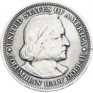 USA, 1/2 Dollar 1893, Philadelphia