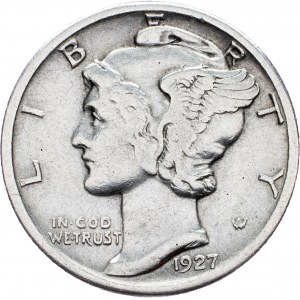 USA, 10 Cents 1927, Philadelphia