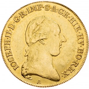 Joseph II., 1/2 Sovrano 1786, A, Vienna
