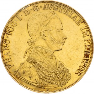 Franz Joseph I., 4 Dukat 1862, A, Vienna