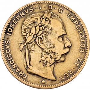 Franz Joseph I., 8 Gulden 1877, Vienna